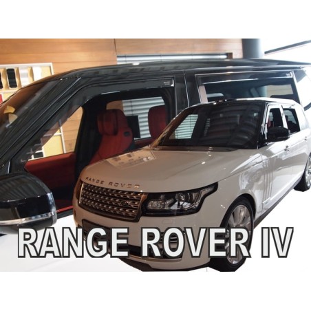 Heko - Ανεμοθραύστες Παραθύρων Για Land Rover Range Rover (L405) 2012  2021 5πορτο υλικό Acrylic Χρώμα Φιμέ - 4 τεμ. (ΑΝΕΜ.SET27