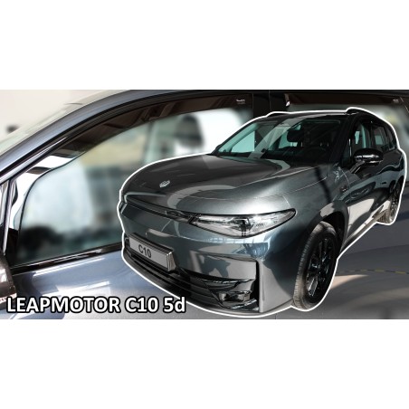 Heko - Ανεμοθραύστες Παραθύρων Για Leapmotor C10 2024  5πορτο υλικό Acrylic Χρώμα Φιμέ - 4 τεμ. (ΑΝΕΜ.SET29122)