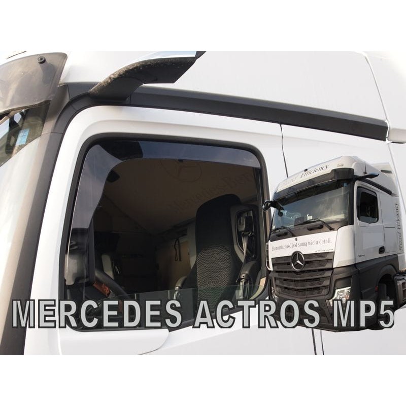 Heko - Ανεμοθραύστες Παραθύρων Για Mercedes Benz Actros MP4 / MP5 2012  / Antos 2012  / Arocs 2013  2πορτο υλικό Acrylic Χρώμα Φ
