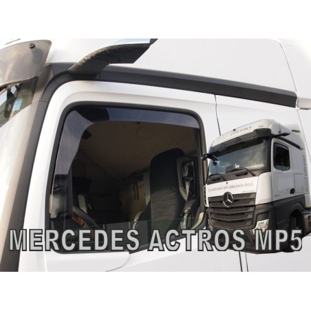 Heko - Ανεμοθραύστες Παραθύρων Για Mercedes Benz Actros MP4 / MP5 2012  / Antos 2012  / Arocs 2013  2πορτο υλικό Acrylic Χρώμα Φ