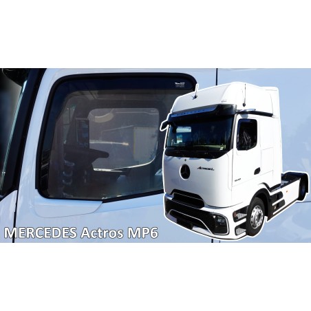 Heko - Ανεμοθραύστες Παραθύρων Για Mercedes Benz Actros MP6 2025  2πορτο υλικό Acrylic Χρώμα Φιμέ - 2 τεμ. (ΑΝΕΜ.23658/TRUCK)