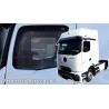 Heko - Ανεμοθραύστες Παραθύρων Για Mercedes Benz Actros MP6 2025  2πορτο υλικό Acrylic Χρώμα Φιμέ - 2 τεμ. (ΑΝΕΜ.23658/TRUCK)