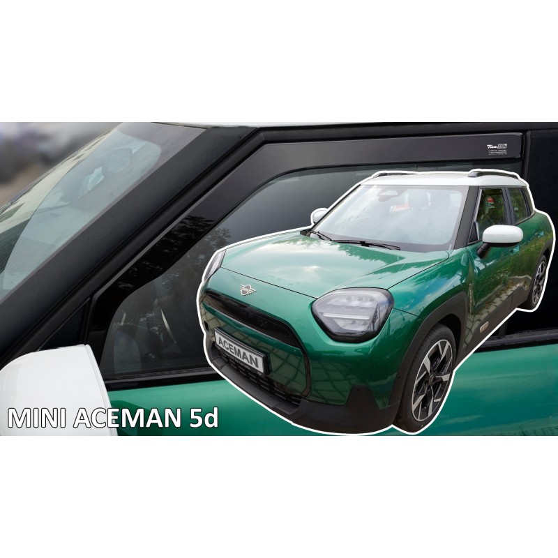 Heko - Ανεμοθραύστες Παραθύρων Για Mini Aceman (J05) 2024  5πορτο υλικό Acrylic Χρώμα Φιμέ - 2 τεμ. (ΑΝΕΜ.22213)