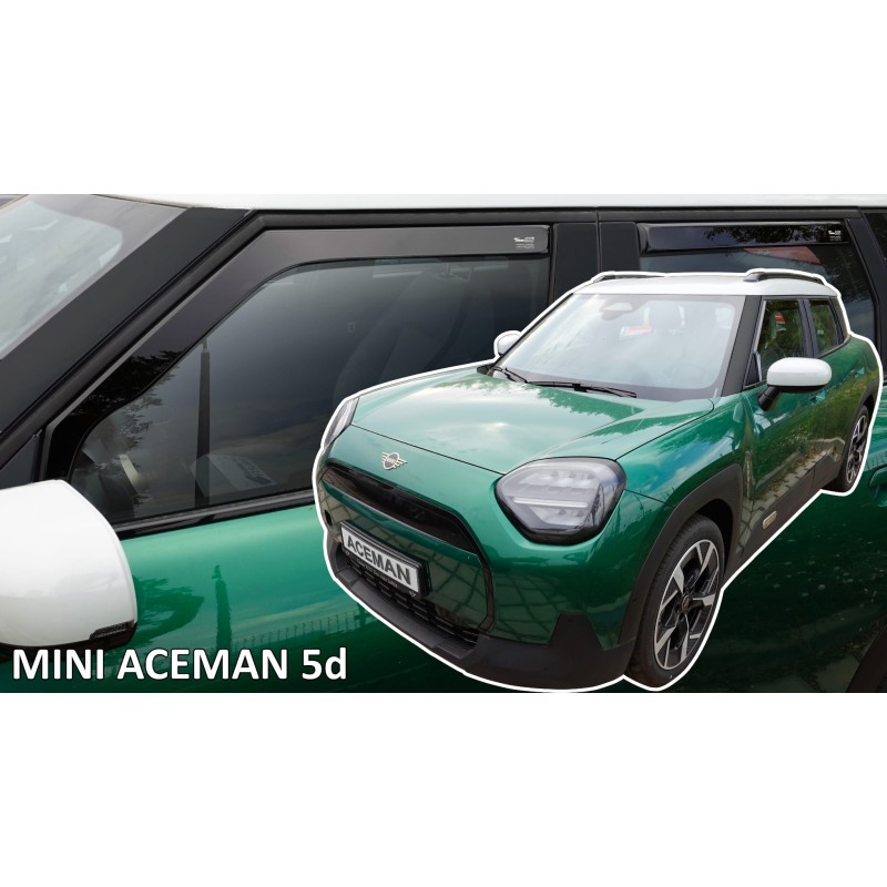 Heko - Ανεμοθραύστες Παραθύρων Για Mini Aceman (J05) 2024  5πορτο υλικό Acrylic Χρώμα Φιμέ - 4 τεμ. (ΑΝΕΜ.SET22214)