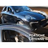 Heko - Ανεμοθραύστες Παραθύρων Για Porsche Cayenne (92A) 2010  2017 5πορτο υλικό Acrylic Χρώμα Φιμέ - 2 τεμ. (ΑΝΕΜ.26303)