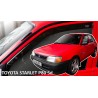 Heko - Ανεμοθραύστες Παραθύρων Για Toyota Starlet (P80) 1989  1996 5πορτο υλικό Acrylic Χρώμα Φιμέ - 2 τεμ. (ΑΝΕΜ.29692)