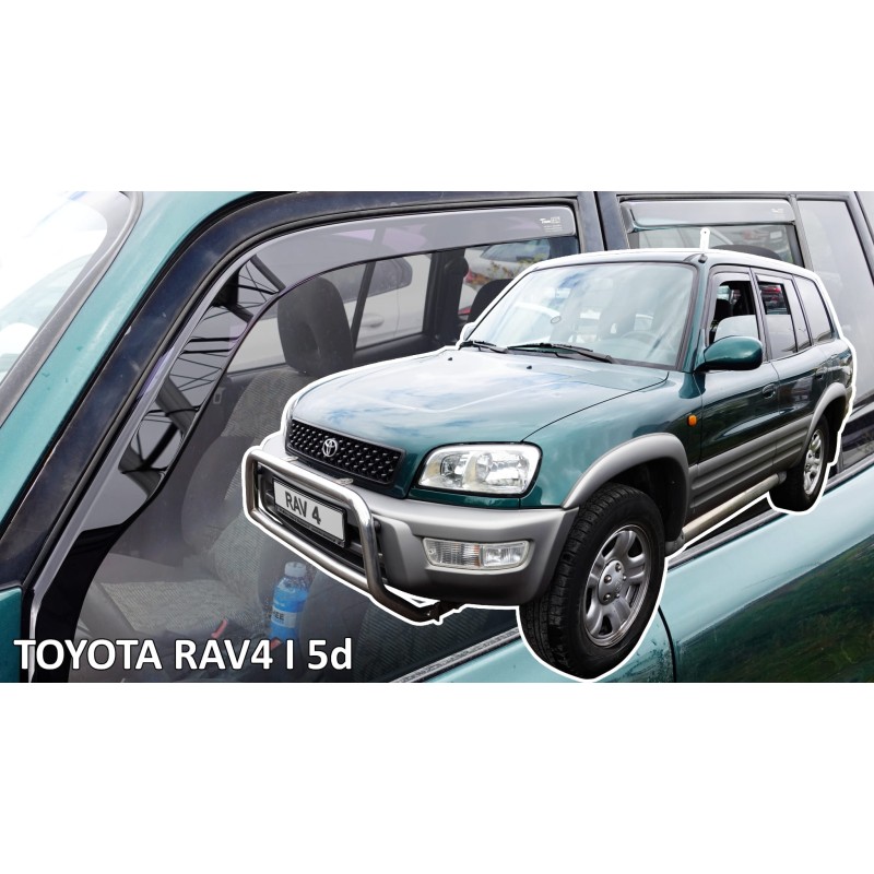 Heko - Ανεμοθραύστες Παραθύρων Για Toyota RAV4 (XA10) I 1994  2000 5πορτο υλικό Acrylic Χρώμα Φιμέ - 4 τεμ. (ΑΝΕΜ.SET29694)