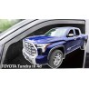 Heko - Ανεμοθραύστες Παραθύρων Για Toyota Tundra CrewMax (XK70) 2021  4πορτο υλικό Acrylic Χρώμα Φιμέ - 2 τεμ. (ΑΝΕΜ.29690)
