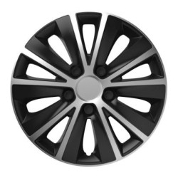 Τάσια Versaco Rapide Ασημί / Μαύρο - 15'' σετ - 4τμχ.