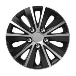 Τάσια Versaco Rapide NC Ασημί / Μαύρο - 16'' σετ - 4τμχ.