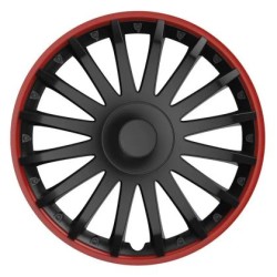 Τάσια Versaco Crystal Black / Red - 13" σετ - 4τμχ.