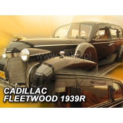 Heko – Εξωτερικοί Ανεμοθραύστες Παραθύρων για Cadillac Fleetwood Series 75 Limousine 5πορτο 10/1937  09/1940 (Εμπρός & Πίσω) – 4