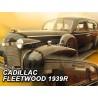 Heko – Εξωτερικοί Ανεμοθραύστες Παραθύρων για Cadillac Fleetwood Series 75 Limousine 5πορτο 10/1937  09/1940 (Εμπρός & Πίσω) – 4