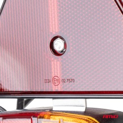 Amio – Φανάρια Τρέιλερ Μαγνητικά 12V με 7-PIN ISO & Ανακλαστικά Τρίγωνα για Ασφαλή Σήμανση & Ορατότητα – 2 Τεμ. (02095/AM)