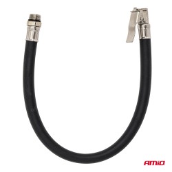 Amio – Σωλήνας Φουσκώματος Ελαστικού 1/4" 40cm με Standard Άκρα για Σταθερή Σύνδεση & Εύκολη Χρήση – 1 Τεμ. (04503/AM)