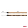 Amio – Ταινία LED COB 12V Πορτοκαλί 2x30cm Flexible Πλαϊνού Φωτισμού για Σήμανση & Εντυπωσιακό Φως – Σετ 2 Τεμ. (04574/AM)