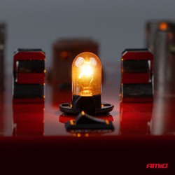 Amio – Λάμπες Αλογόνου WY5W W2.1x9.5d Καρφωτές 12V 5W Λευκό/Χρώμιο Lumitec για Φωτισμό Θέσης & Εσωτερικό – Σετ 2 Τεμ. (04628/AM)