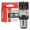 Amio – LED CSP P21/5W BAY15d Διπολικό 12V 66W 4800lm 6500K Full CANBUS για Στοπ & Θέσης Ισχυρό Φως – 1 Τεμ. (04689/AM)