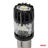 Amio – LED CSP P21/5W BAY15d Διπολικό 12V 66W 4800lm 6500K Full CANBUS για Στοπ & Θέσης Ισχυρό Φως – 1 Τεμ. (04689/AM)