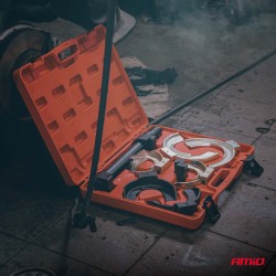 Amio – Συμπιεστής Ελατηρίων Αμορτισέρ με Εξολκέα Fork Type Heavy Duty σε Βαλιτσάκι για Ασφαλή Εγκατάσταση & Σταθερή Τοποθέτηση –