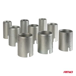 Amio – Σετ Εργαλείων Ρουλεμάν Τροχού & Silent Blocks Heavy Duty για Αφαίρεση και Εγκατάσταση με Ασφαλή Χρήση – Σετ 26 Τεμ. (0477