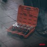 Amio – Σετ Εργαλείων Συνεμπλόκ & Ρουλεμάν Τροχού Heavy Duty για Αφαίρεση και Εγκατάσταση με Ασφαλή Χρήση – Σετ 27 Τεμ. (04773/AM