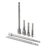 Amio – Προσαρμογείς HEX 1/4" σε Καρυδάκια 1/4" 3/8" 1/2" Heavy Duty για Σταθερή Τοποθέτηση & Καθημερινή Χρήση – Σετ 6 Τεμ. (0478