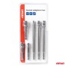 Amio – Προσαρμογείς HEX 1/4" σε Καρυδάκια 1/4" 3/8" 1/2" Heavy Duty για Σταθερή Τοποθέτηση & Καθημερινή Χρήση – Σετ 6 Τεμ. (0478