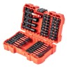Amio – Σετ Καρυδάκια & Μύτες Καστάνιας 25/50mm Heavy Duty σε Βαλιτσάκι για Σταθερή Τοποθέτηση Εργαλείου & Καθημερινή Χρήση – 36 