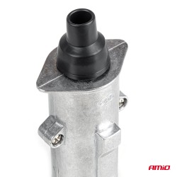 Amio – Πρίζα Κοτσαδόρου 24V 7PIN Type S Αλουμινίου Heavy Duty για Ασφαλή Σύνδεση & Καθημερινή Χρήση – 1 Τεμ. (04791/AM)