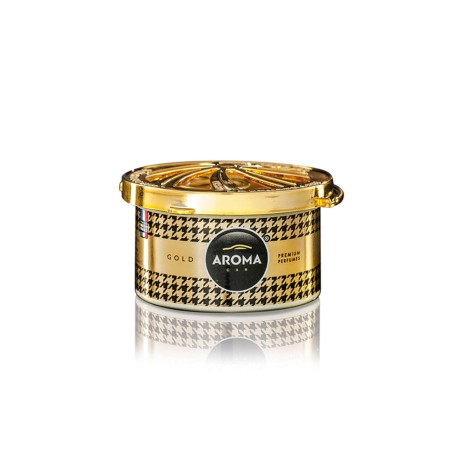 Amio – Αρωματικό Αυτοκινήτου σε Κονσέρβα Aroma Prestige Organic Gold για Φρεσκάδα & Καθημερινή Χρήση – 1 Τεμ. (A92516/AM)