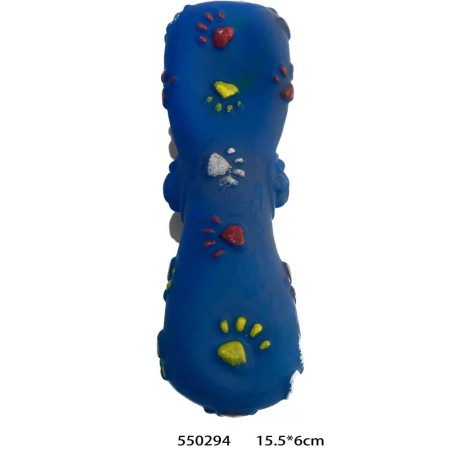 Παιχνίδι σκύλου Latex κόκκαλο - 15.5x6cm - 12pcs - 550294
