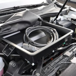 Rati - Frunk Audi Q4 e-tron 2021 με Gas Strut πρακτικός Εμπρός Αποθηκευτικός Χώρος 10L για Καλώδια Φόρτισης και Καθημερινή Οργάν