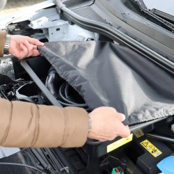 Rati - Frunk Audi Q4 e-tron 2021 με Gas Strut πρακτικός Εμπρός Αποθηκευτικός Χώρος 10L για Καλώδια Φόρτισης και Καθημερινή Οργάν