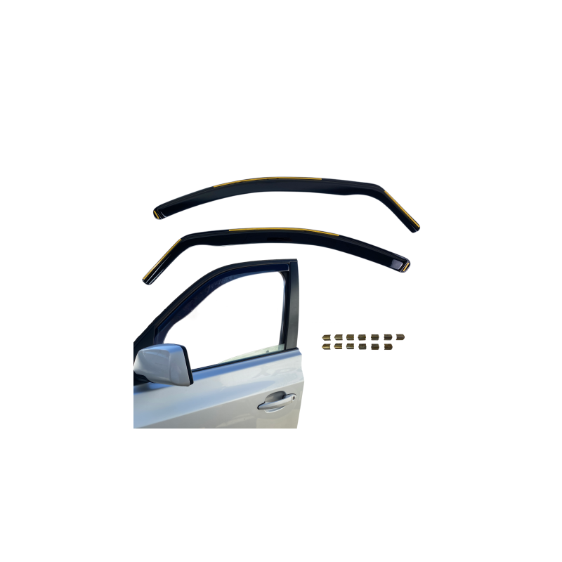 Ανεμοθραύστες Mercedes Vito W639 / Viano (2003-2012) - 2τμχ. εμπρός, Streetech