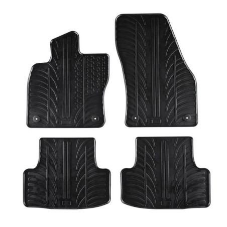 Πατάκια Αυτοκινήτου Gledring 0476 Skoda Karoq SUV 2017- Μαύρο 4 Τεμάχια