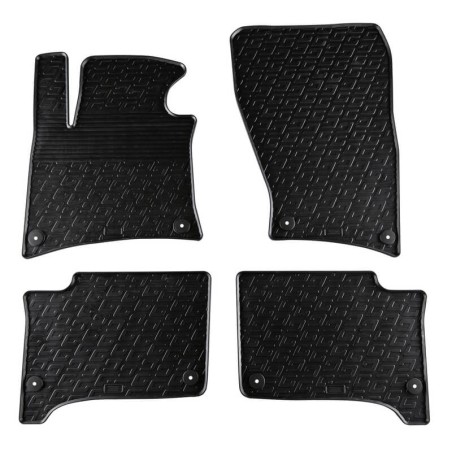 Πατάκια Αυτοκινήτου Gledring 0068 VW Touareg 2010-2018 Μαύρο 4 Τεμάχια