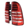 Πισινά Φανάρια Set Για Toyota Hilux Vigo 05-15 Led Κόκκινο/Crystal Eagle Eyes