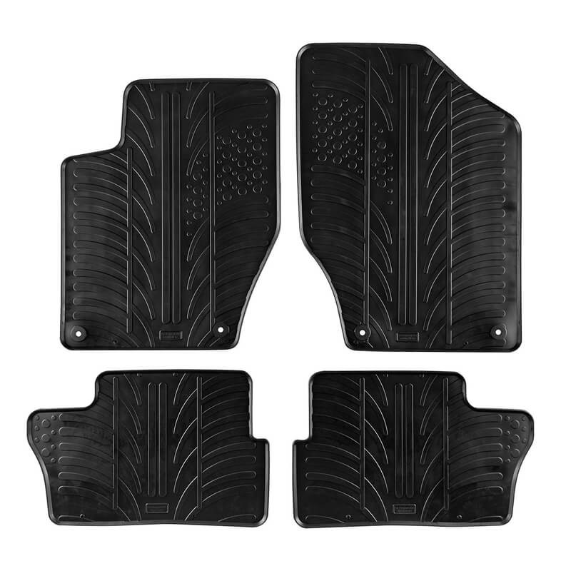 Πατάκια Αυτοκινήτου Gledring 0150 Peugeot 308 2007-2013 / 307 2001-2008 / Break 2008-2014 Μαύρο 4 Τεμάχια