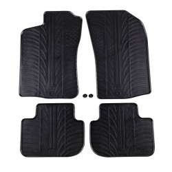 Πατάκια Αυτοκινήτου Gledring 0340 Alfa Romeo 147 2000-2009 / GT 2004-10 Μαύρο 4 Τεμάχια