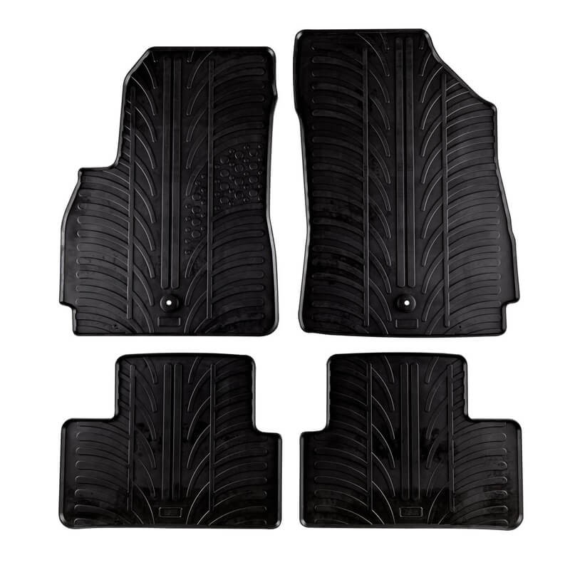 Πατάκια Αυτοκινήτου Gledring 0186 Chevrolet Orlando 2010-  Μαύρο 4 Τεμάχια