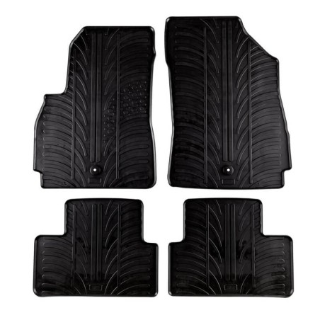 Πατάκια Αυτοκινήτου Gledring 0186 Chevrolet Orlando 2010-  Μαύρο 4 Τεμάχια