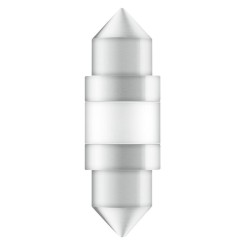 Λάμπα Led Σωληνωτή 29mm C5W SV8.5-8 12volt 1 watt 6000k Osram 6438DWΡ-01Β 1 Τεμάχιο