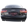 Πισινά Φανάρια Set Για Audi A6 C7 11-15 Led Bar Dynamic Κόκκινο/Crystal Eagle Eyes