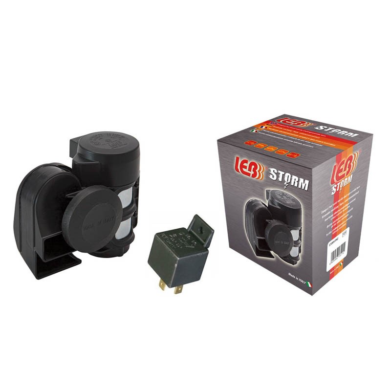 Κόρνα Ηλεκτροπνευματική 2 Tone LEB Storm PN2 12V