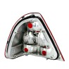 Πισινά Φανάρια Set Για Mercedes-Benz C-Class W202 93-00 Red/Crystal Eagle Eyes
