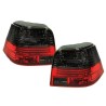 Πισινά Φανάρια Set Για Vw Golf IV (4) 97-03 Κόκκινο/Φιμέ Depo