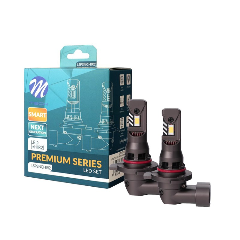 M-Tech - Λάμπες LED H15 τύπου Premium Smart Series με Canbus και CSP3570, τάση λειτουργίας 12V, ισχύ έως 35W, φωτεινότητα έως 50