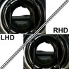 Μπροστινά Φανάρια Set Για Vw Passat 3B 96-00 Angel Eyes Χρωμίου H7/H7 Depo