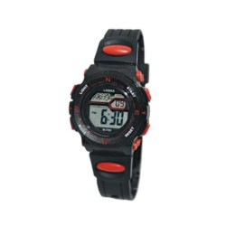 Παιδικό ψηφιακό ρολόι χειρός - WF85 - Lasika - 115147 - Black/Red
